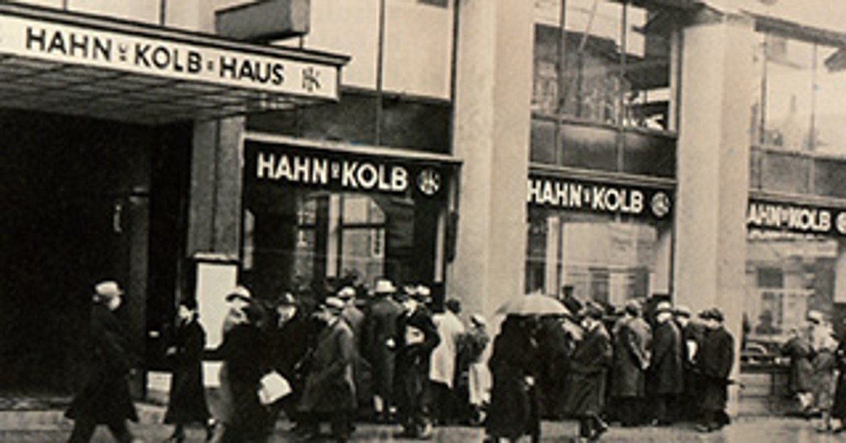 The HAHN+KOLB House in Stuttgart. The HAHN+KOLB House in Stuttgart.